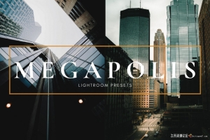 城市建筑风光后期调色Lightroom预设 Megapolis Lightroom Presets