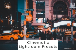 城市街拍电影色调Lightroom预设 Cinematic Lightroom Presets