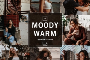 温暖情绪人像Lightroom预设 MePresets-Moody Warm Lightroom Presets