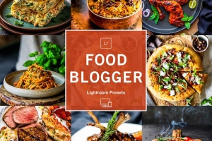美食博主后期调色Lightroom预设 Food Blogger Lightroom Presets