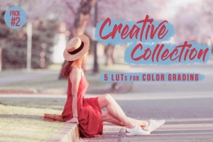 创意电影人像LUT预设 Creative LUTs Pack2-Video color grading filters