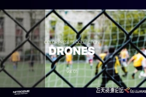 大疆无人机电影调色LUT预设第01季 Drones LUT Collection Vol. 01