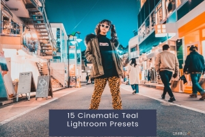15种橙蓝色电影人像Lightroom预设 Cinematic Teal Lightroom Presets