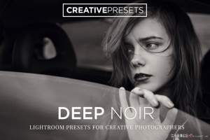 高品质经典黑白电影胶片Lightroom预设 Deep Noir B&W Lightroom Presets