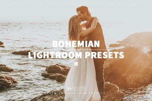 波西米亚新胶片礼人像LR预设BOHEMIAN-Mobile &Desktop Lightroom Presets