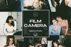 柯达电影胶卷电影人像Lightroom预设 Film Camera Lightroom Presets