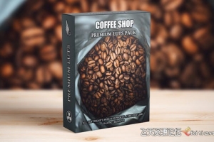 咖啡店棕色外观电影LUT预设 Coffee Shop Brown Look Cinematic LUTs Pack