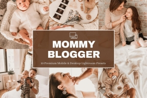 温馨波西米亚风格Lightroom预设 Mommy Blogger Lightroom Presets