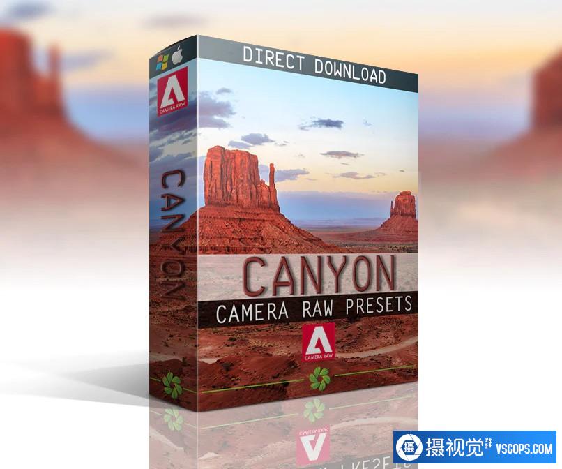 500+电影风光Camera Raw预设 LandscaPhoto - CANYON - CAMERA RAW COLLECTION