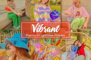 充满活力的INS风格人像Lightroom预设 Vibrant Lightroom Presets
