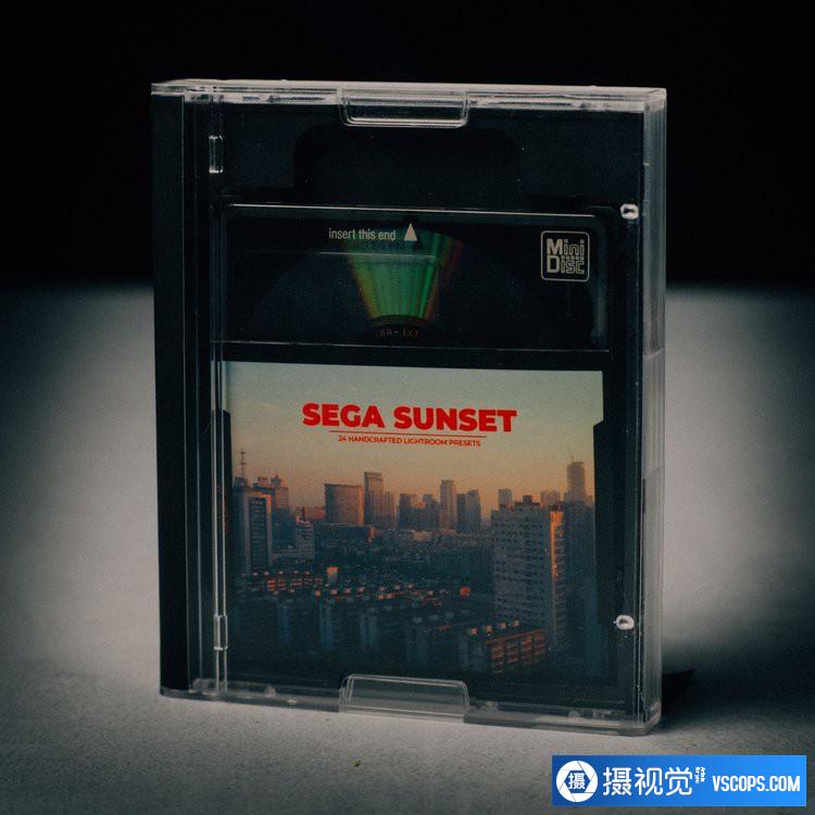 24款电影模拟胶片Lightroom预设 GxAce - "Sega Sunset" Lightroom Preset