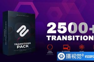 AE脚本Transitions Toolbox V2-2652种视频转场效果特效预设包