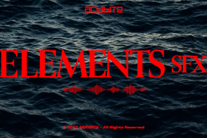 ACIDBITE –147 个自然人造声音SFX 文件沉闷音乐音景嗖嗖声设计真实录音抽象混音 ELEMENTS SFX