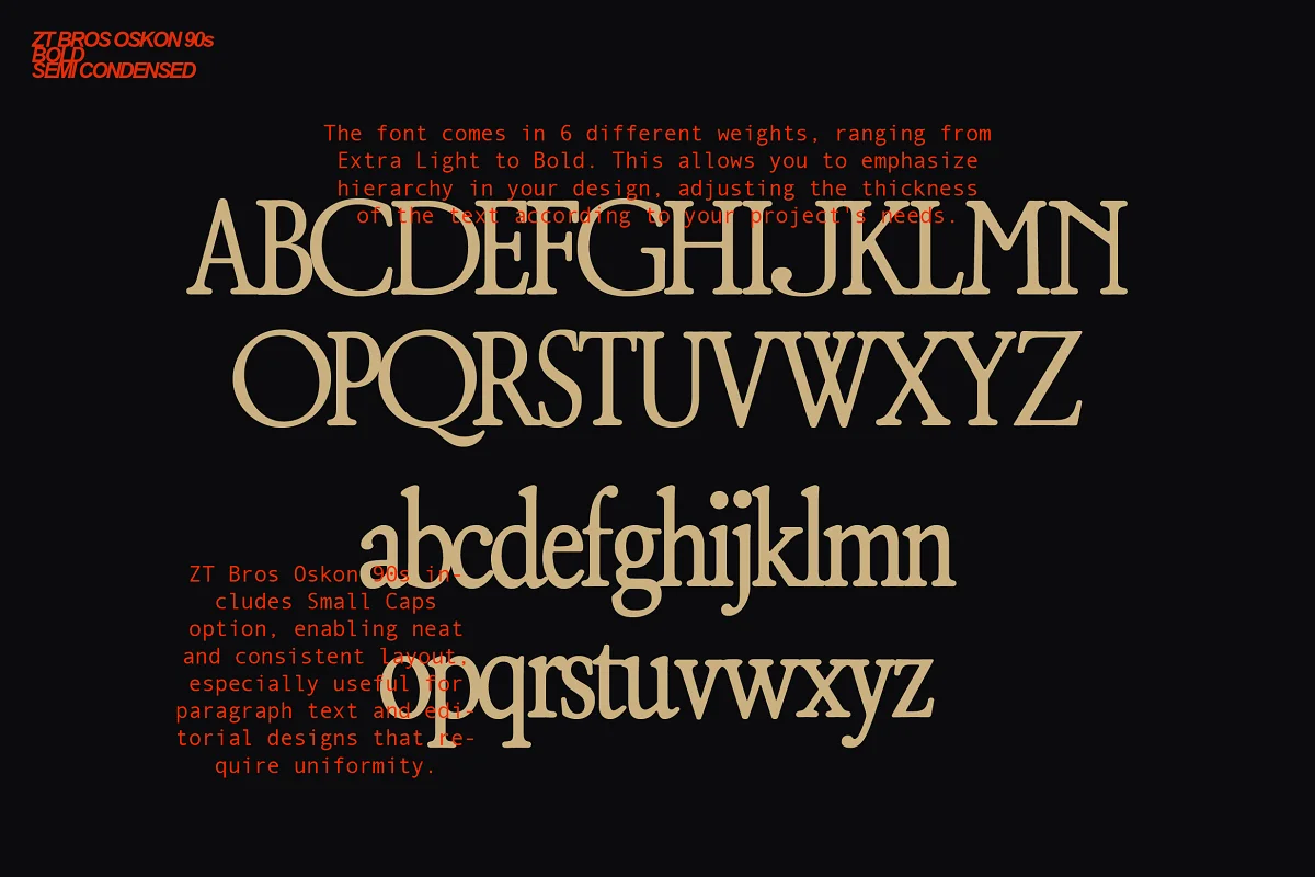 Ztbrososkon90年代 复古字体 - 72 款式排版灵感创意字体设计怀旧复古设计字体魔术平面设计师插图6