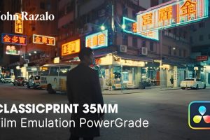 ClassicPrint 35mm Film Emulation PowerGrade V3.9 港风美学经典35mm胶片模拟电影视觉效果色彩分级达芬奇调色节点